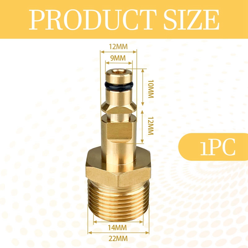 Adaptateur de nettoyeur haute  - Compression Fitting Brass avis et prix
